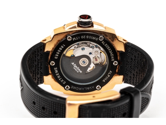 Alpina Avalanche Extreme Automatic Wristwatch, Rubber Strap