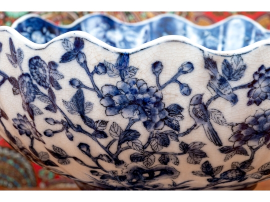Decorative Chinese Porcelain Centerpiece Bowl