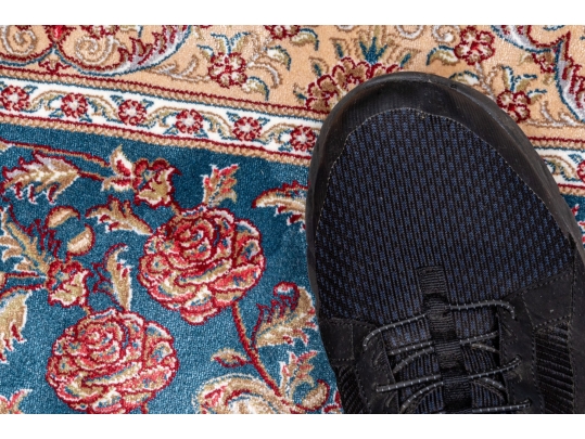 Turkish Silk Area Prayer Rug, 2'10
