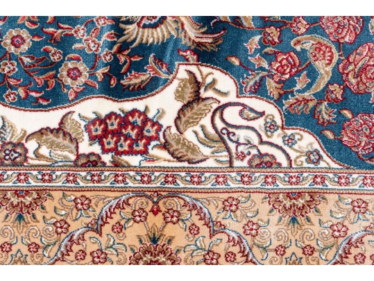 Turkish Silk Area Prayer Rug, 2'10
