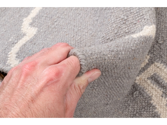 Flat Weave Wool 'Maroc Delphine', 8' X 5', New