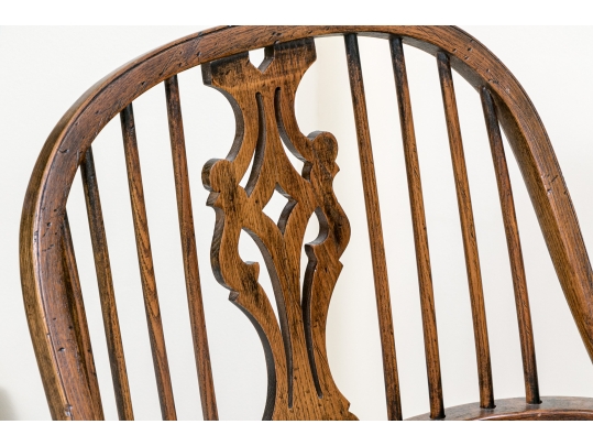 Antique Oak Windsor Armchair