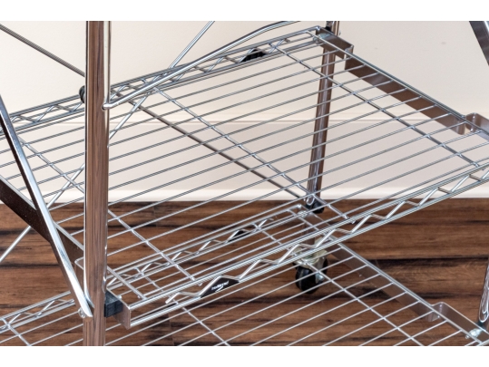 Intermetro Stainless Kitchen Utility Cart