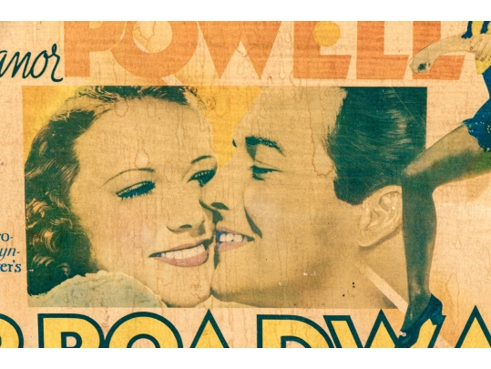 Collection Of Seven 1930's Stamford Theatre Movie Posters And  A 1953 Movie Poster