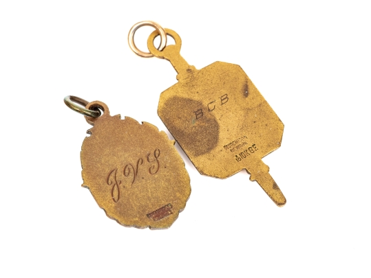 Collection Of Assorted Vintage Gold Filled Scatter Pins And Pendants