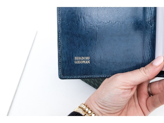 Bergdorf Goodman Gigliodoro Navy Book Photo Album, Boxed