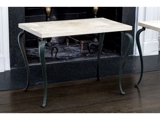 Antique Pair Of Side Tables, First Quarter 20th C.