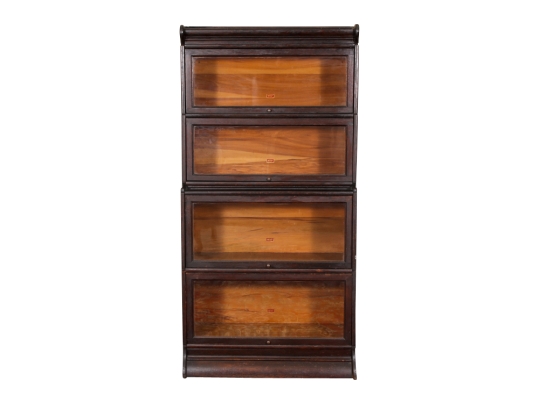 Weis Vintage Stacking Oak Bookcase Black Rock Galleries