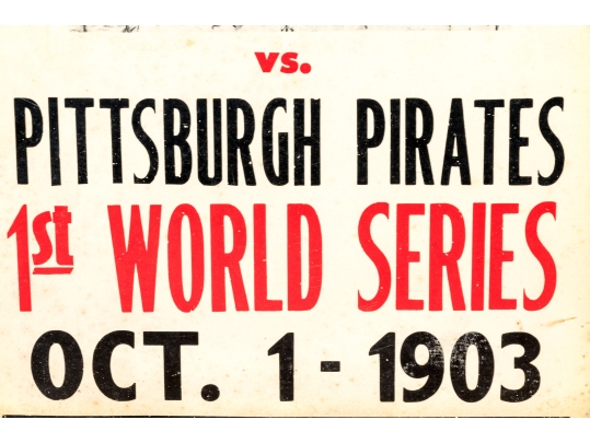 Collection Of Four Antique And Vintage Major League Baseball Posters With 1951 Pennant Poster