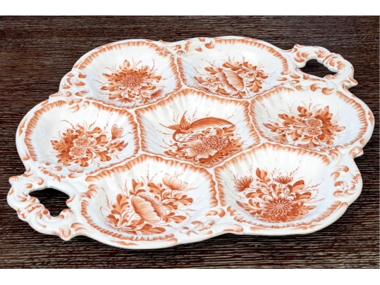 Italian Made Lord & Taylor Compartmentalized Serving Tray