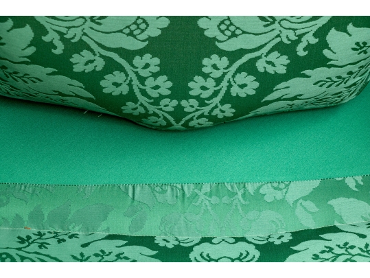 Fabulous Custom Silk Upholstered Tub Back Armchair