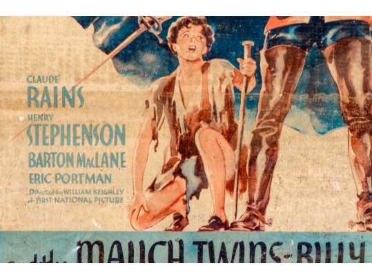 Collection Of Seven 1930's Stamford Theatre Movie Posters And  A 1953 Movie Poster