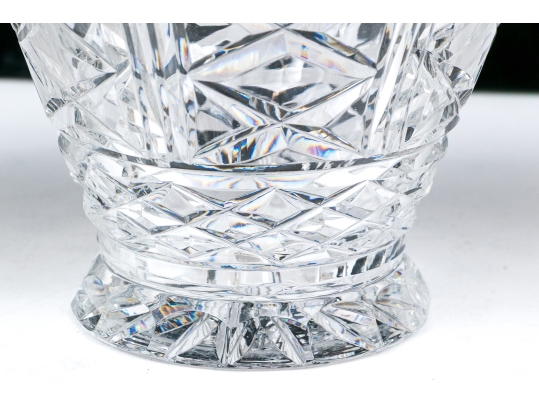 Three Antique Cut Glass And Silverplate Biscuit Jars 