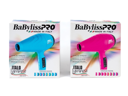 Two Italian BaByliss Pro Hair Dryers, New In Box