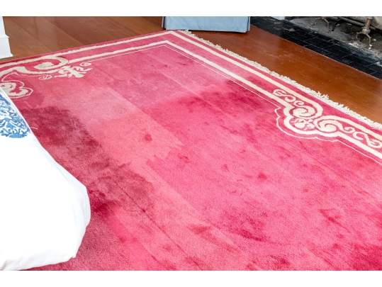 Hand-knotted Wool Carpet, 13'-3