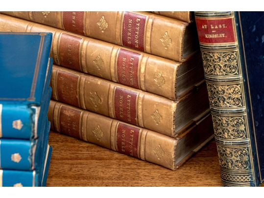 Collection Of Eighteen Nicely Bound Books