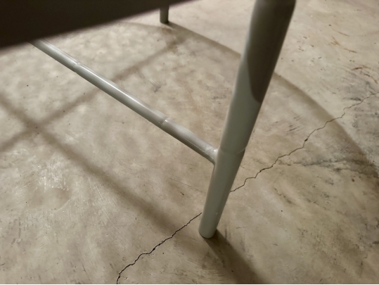 Low Glass Top Coffee Table