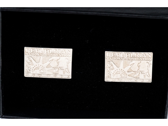 Pair Of 2004 Republican National Convention Cufflinks