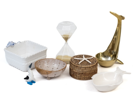 Six Piece Fun Nautical Table Decor