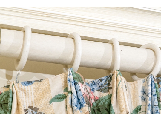 Pair Of Long Luxurious Custom Curtains