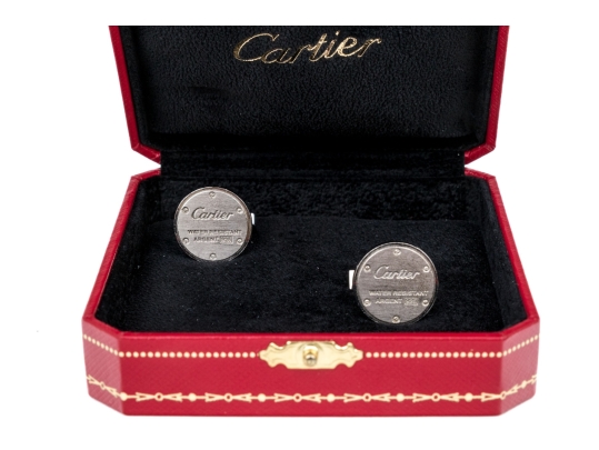 Cartier Sterling Silver Round 