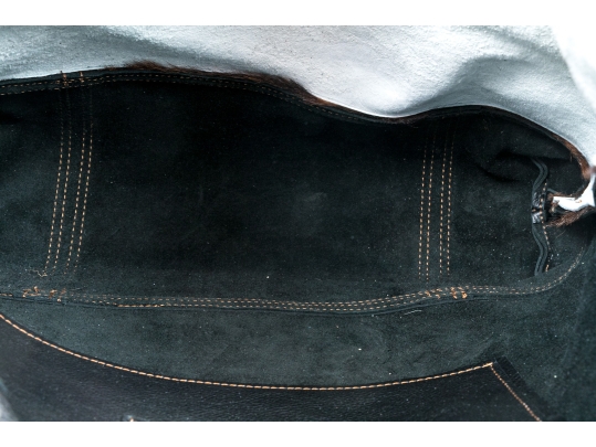 Wasem, Made By Miriam DeMuth Brown Leather Hobo Bag