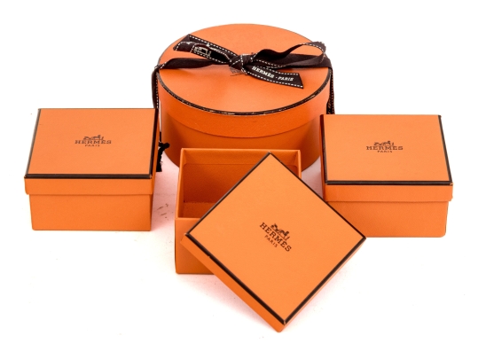 Grouping Of Four Hermes Empty Boxes