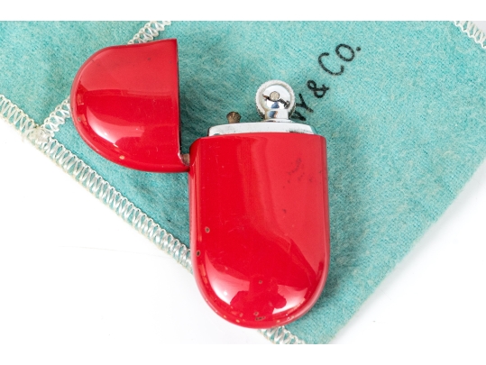 Elsa Peretti For Tiffany & Co. Red Bean Lighter