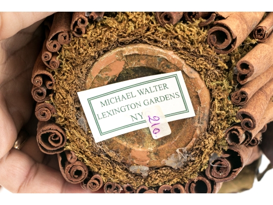 Pair Of Preserve Chestnut Topiaries