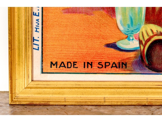 Lithograph Poster For 