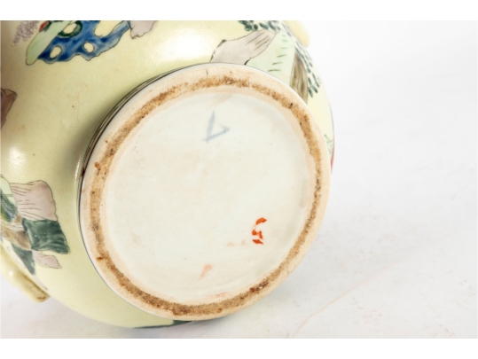 Chinese Famille Verte Porcelain Jardinière