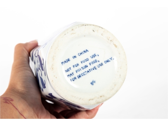 Chinese Blue And White Porcelain Vase