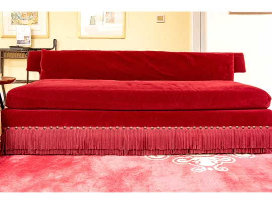 Lavish Quality Custom Upholstered Sofa