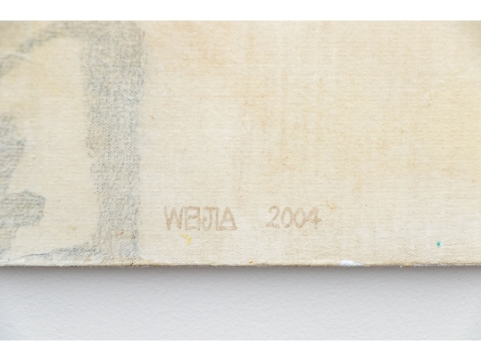 Wei Jia (b. 1957, Chinese-American) Mixed Media On Canvas