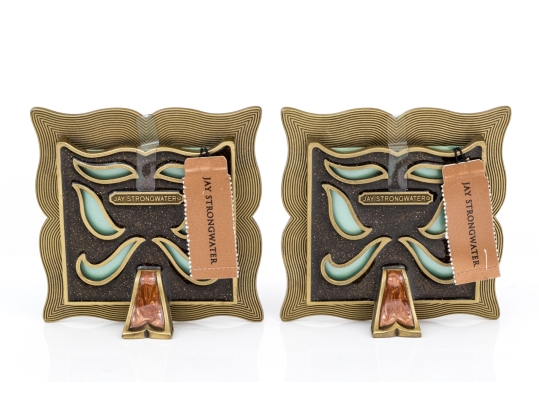 Jay Strongwater Pair Of Small 2