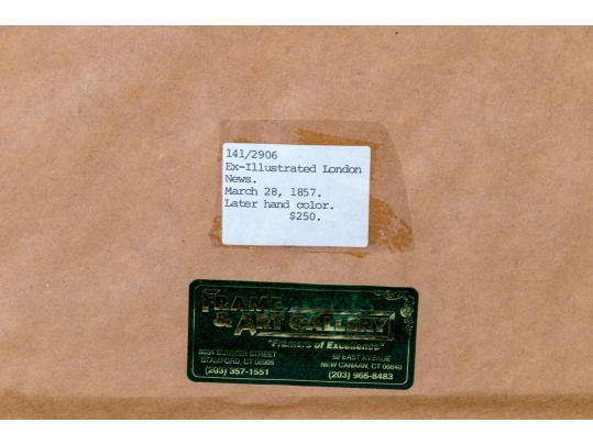 Marciano Antonio Baptista (Chinese, 1826-1896) “Shop Of The Chinese Baker…” Print