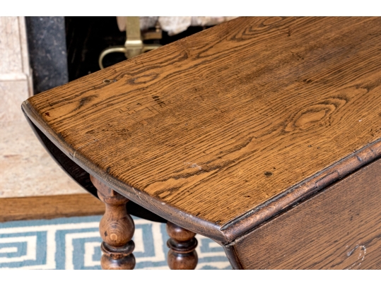 Antique Oak Gate Leg Table