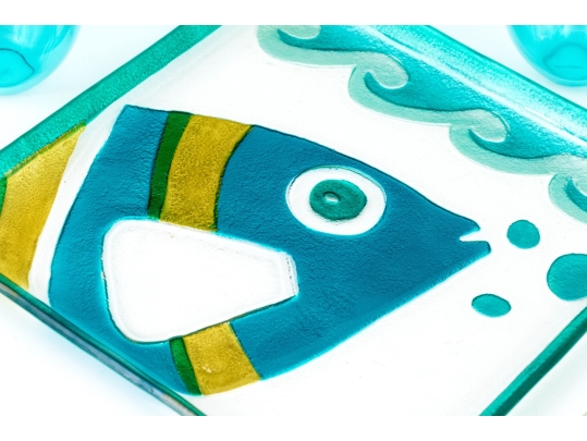 Glass And Crystal Serving Wares Including Orrefors