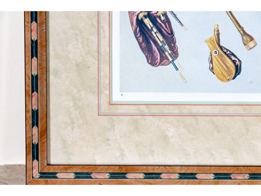 Set Of Eight Decorative Prints Of Instruments