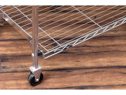 Intermetro Stainless Kitchen Utility Cart
