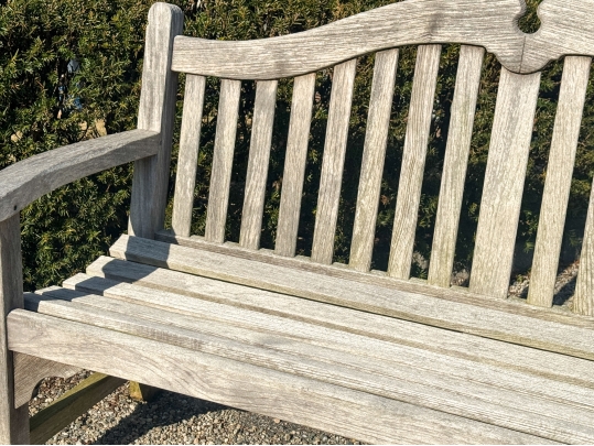 Smith & Hawken Teak Bench (1 Of 2)