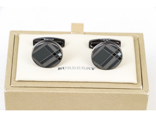 Pair Of Burberry Cufflinks