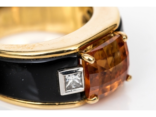 Michael Bondanza 18k And Platinum 