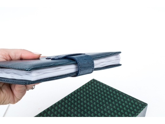 Bergdorf Goodman Gigliodoro Navy Book Photo Album, Boxed