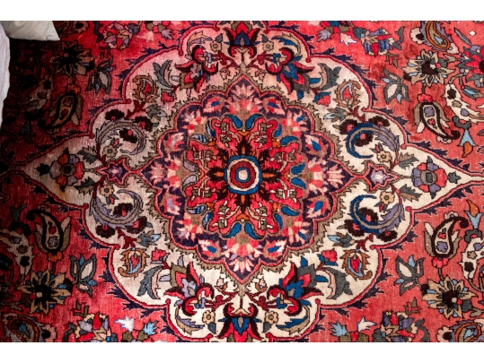 Hand-knotted Wool Carpet, 9'-8 1/2