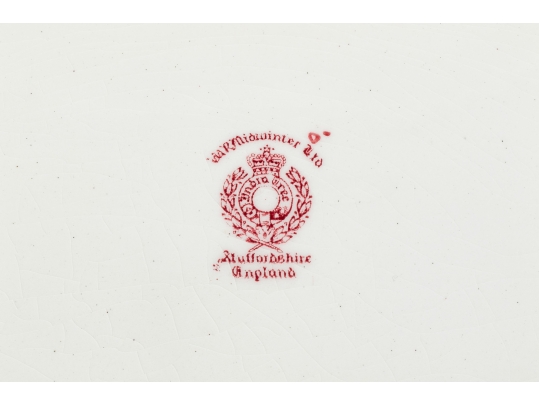 Set Of 2 Vintage English, Staffordshire Serving Platters