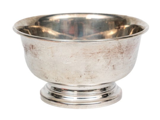 Revere Silversmiths Sterling Footed Bowl, 3.41 Ozt.