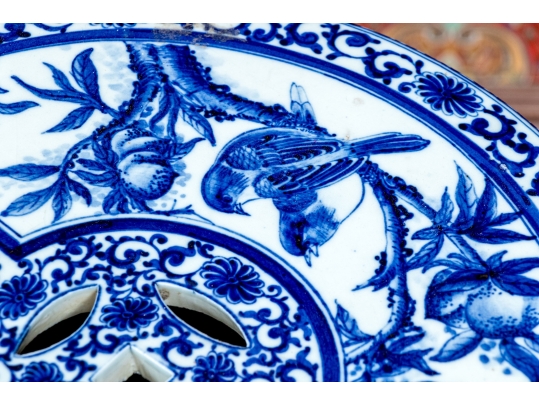 Decorative Chinese Blue And White Porcelain Garden Stool