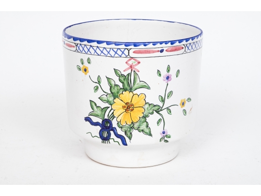Charming Hand Painted Tiffany & Co. Flower Pot