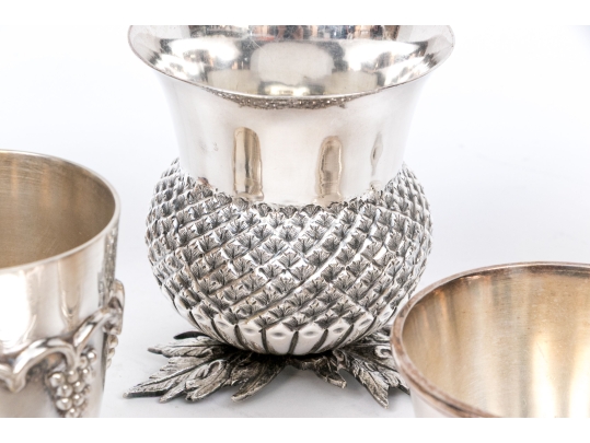 Collection Of Quality VIntage Silver-Plate, Nine Pieces